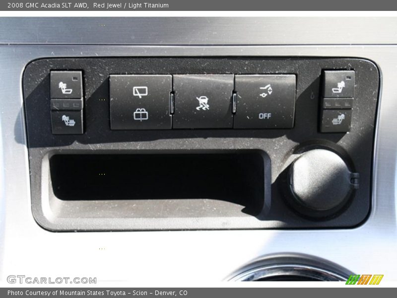 Red Jewel / Light Titanium 2008 GMC Acadia SLT AWD