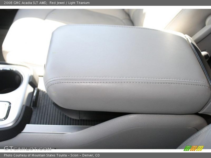 Red Jewel / Light Titanium 2008 GMC Acadia SLT AWD