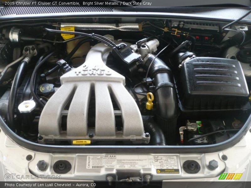  2005 PT Cruiser GT Convertible Engine - 2.4L Turbocharged DOHC 16V 4 Cylinder