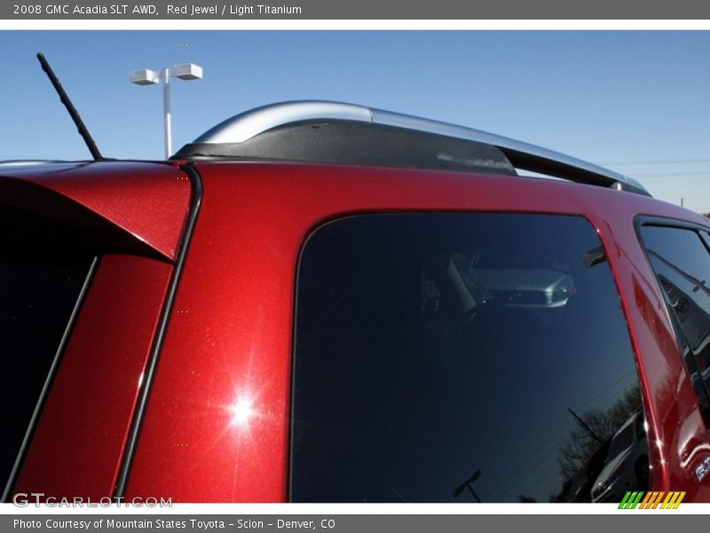 Red Jewel / Light Titanium 2008 GMC Acadia SLT AWD