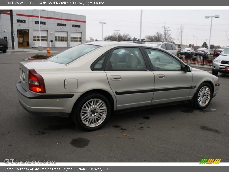 Ash Gold Metallic / Taupe/Light Taupe 2001 Volvo S80 T6