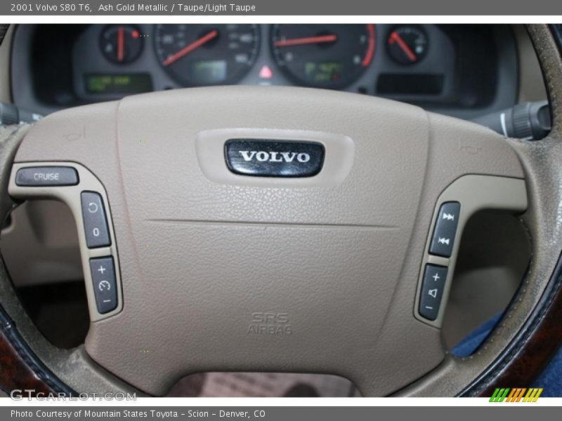 Ash Gold Metallic / Taupe/Light Taupe 2001 Volvo S80 T6