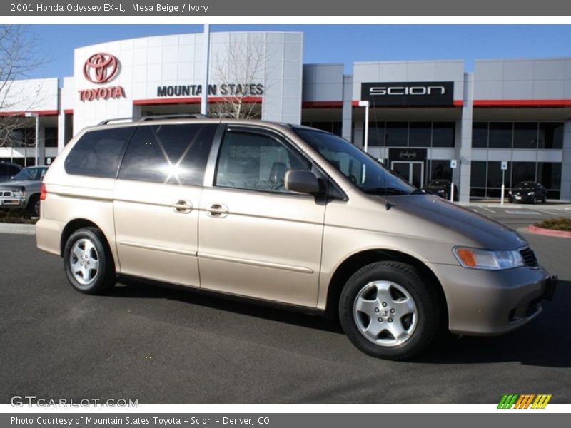 Mesa Beige / Ivory 2001 Honda Odyssey EX-L