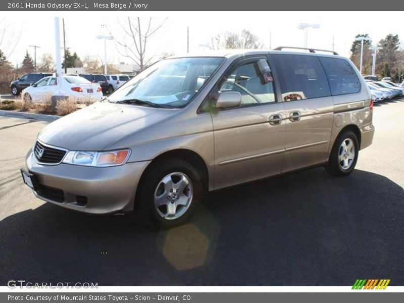 Mesa Beige / Ivory 2001 Honda Odyssey EX-L