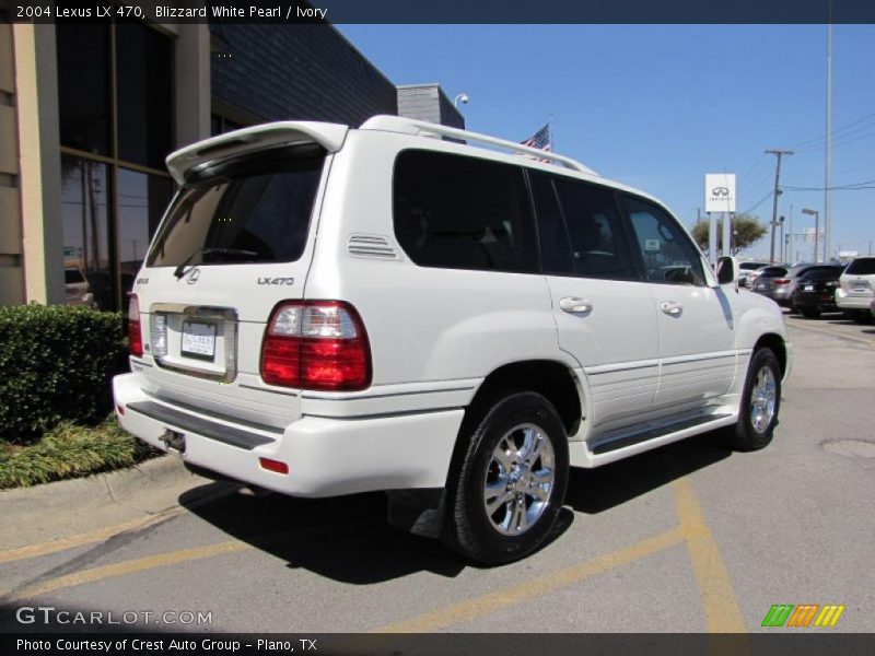 Blizzard White Pearl / Ivory 2004 Lexus LX 470