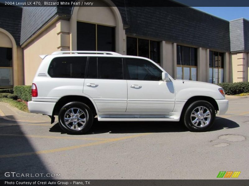 Blizzard White Pearl / Ivory 2004 Lexus LX 470