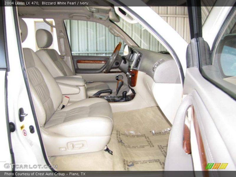 Blizzard White Pearl / Ivory 2004 Lexus LX 470