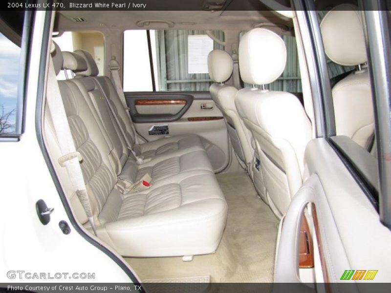 Blizzard White Pearl / Ivory 2004 Lexus LX 470