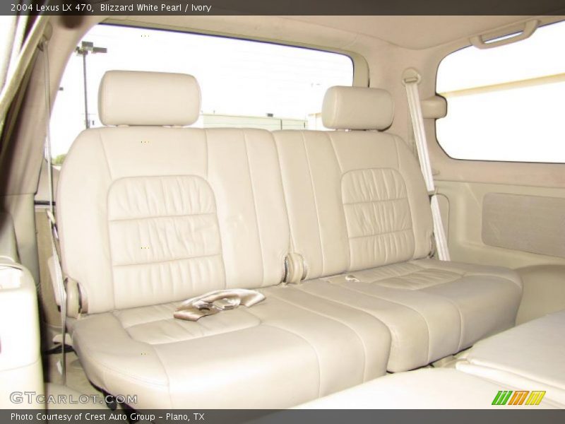 Blizzard White Pearl / Ivory 2004 Lexus LX 470