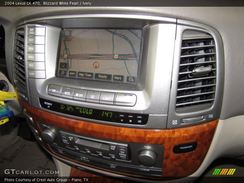 Blizzard White Pearl / Ivory 2004 Lexus LX 470