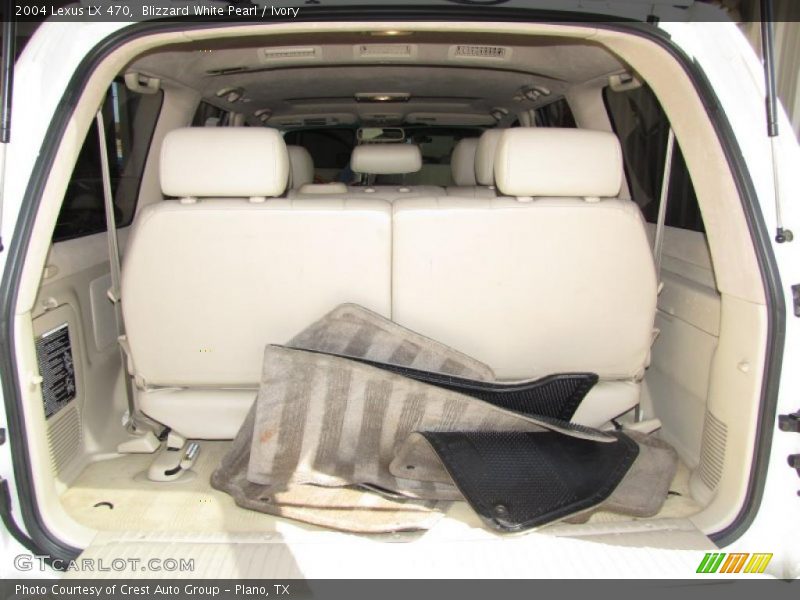 Blizzard White Pearl / Ivory 2004 Lexus LX 470