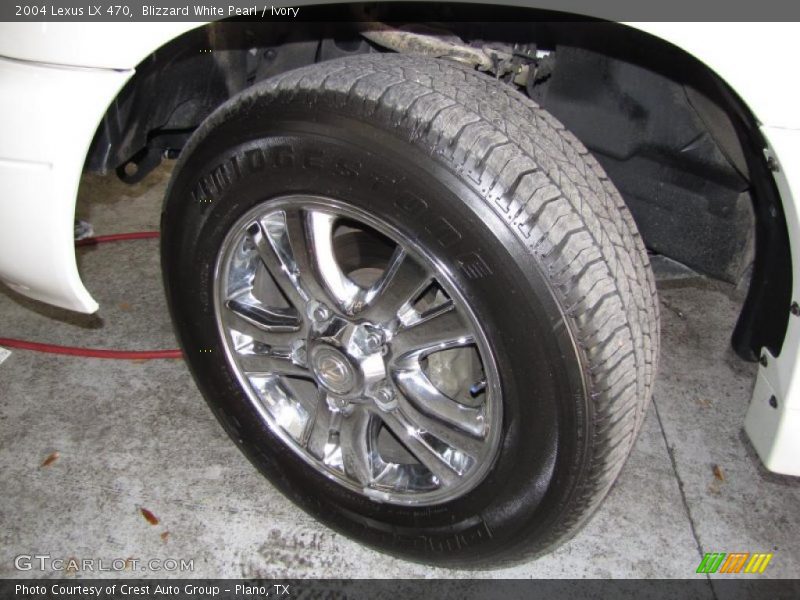 Blizzard White Pearl / Ivory 2004 Lexus LX 470