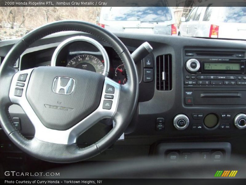 Nimbus Gray Metallic / Gray 2008 Honda Ridgeline RTL