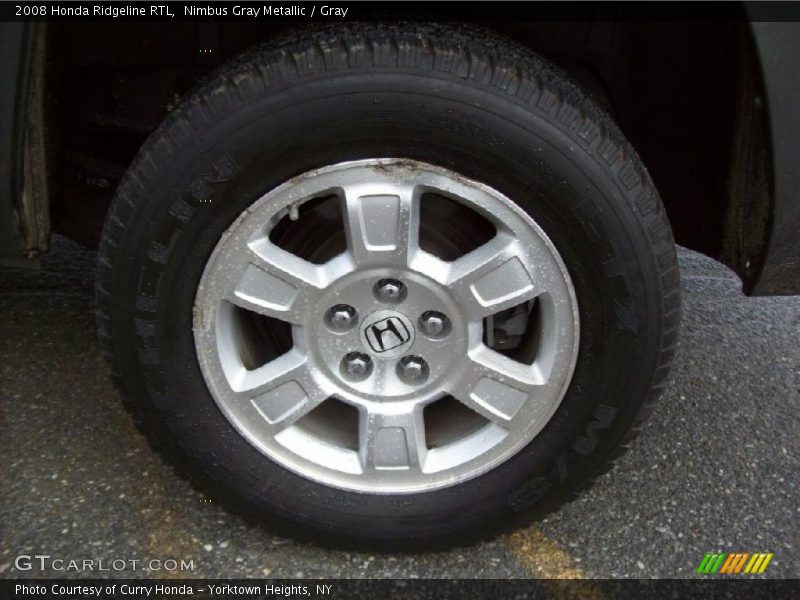 Nimbus Gray Metallic / Gray 2008 Honda Ridgeline RTL