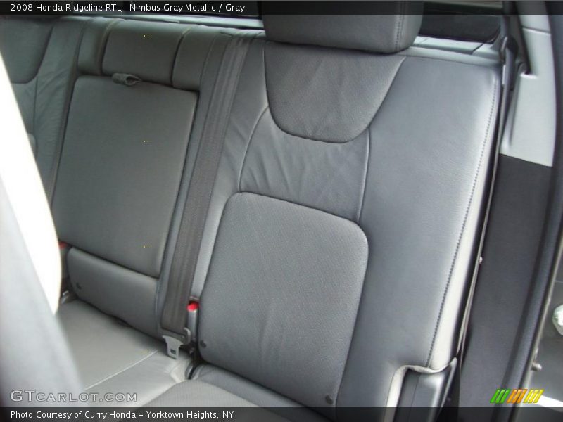 Nimbus Gray Metallic / Gray 2008 Honda Ridgeline RTL