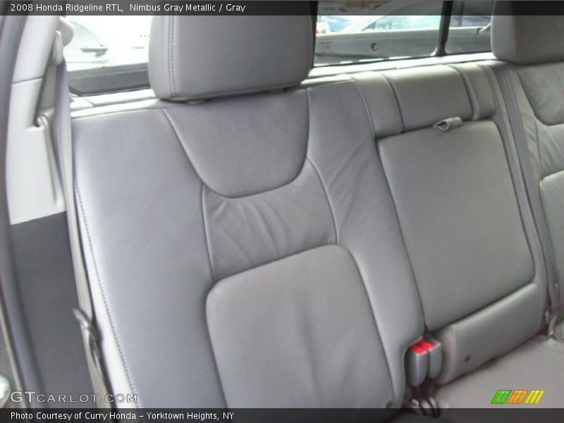 Nimbus Gray Metallic / Gray 2008 Honda Ridgeline RTL