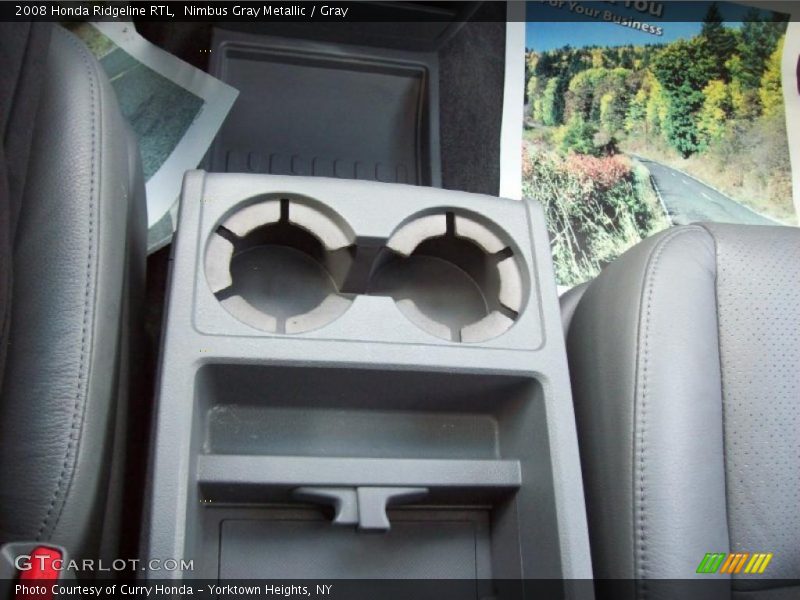 Nimbus Gray Metallic / Gray 2008 Honda Ridgeline RTL