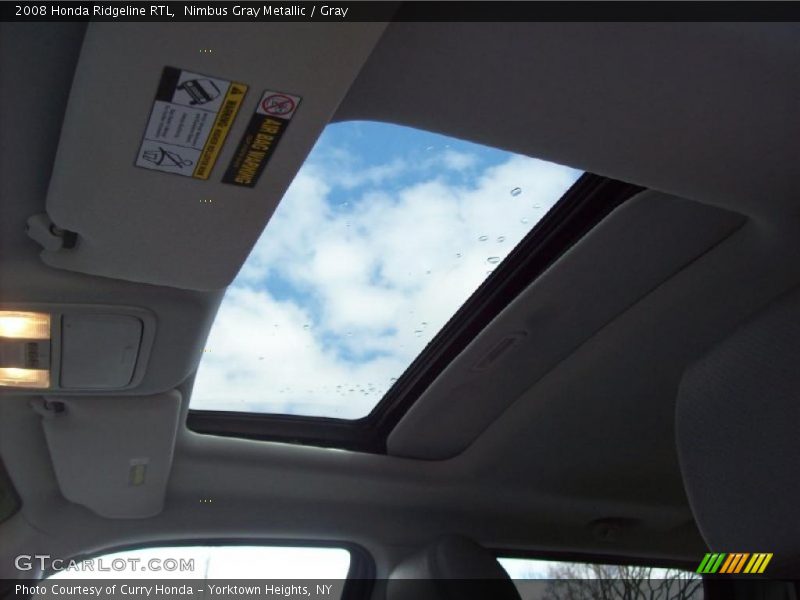 Nimbus Gray Metallic / Gray 2008 Honda Ridgeline RTL