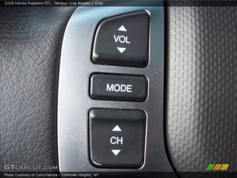 Nimbus Gray Metallic / Gray 2008 Honda Ridgeline RTL