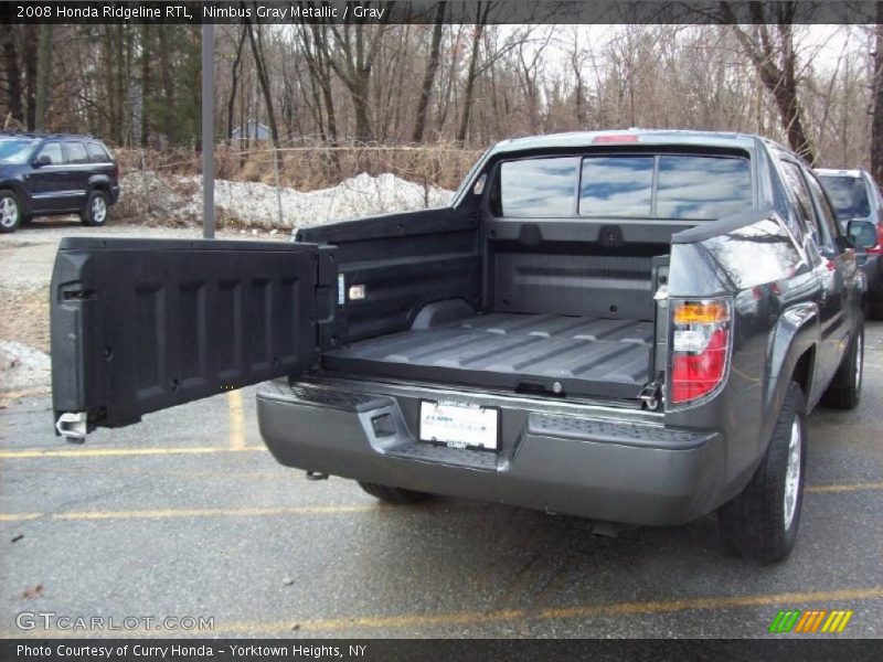 Nimbus Gray Metallic / Gray 2008 Honda Ridgeline RTL