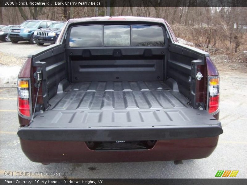 Dark Cherry Pearl / Beige 2008 Honda Ridgeline RT