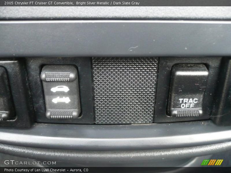 Bright Silver Metallic / Dark Slate Gray 2005 Chrysler PT Cruiser GT Convertible