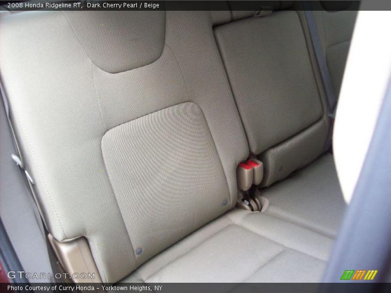 Dark Cherry Pearl / Beige 2008 Honda Ridgeline RT