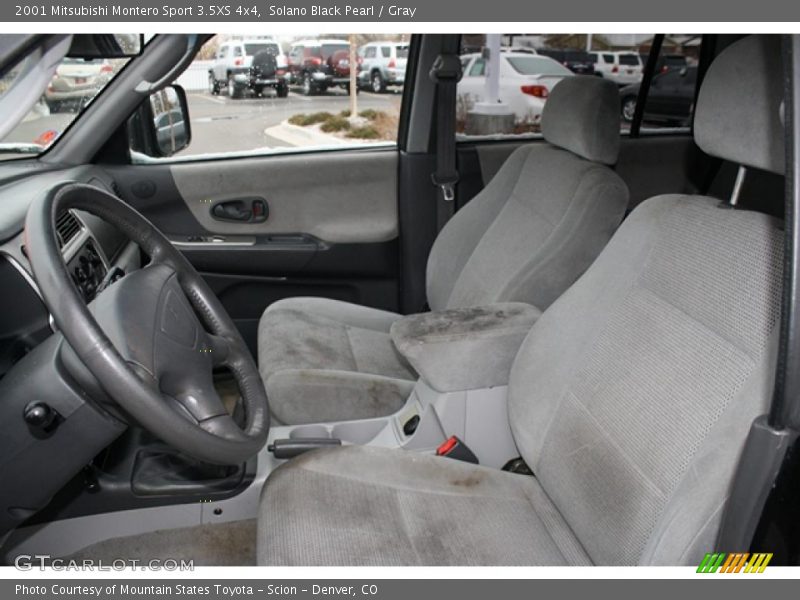  2001 Montero Sport 3.5XS 4x4 Gray Interior