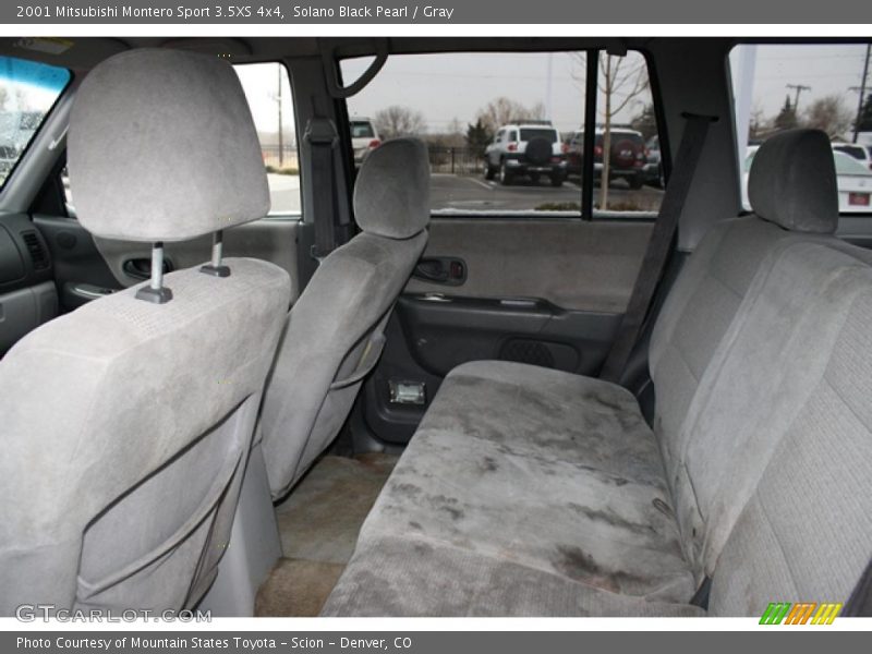 Solano Black Pearl / Gray 2001 Mitsubishi Montero Sport 3.5XS 4x4