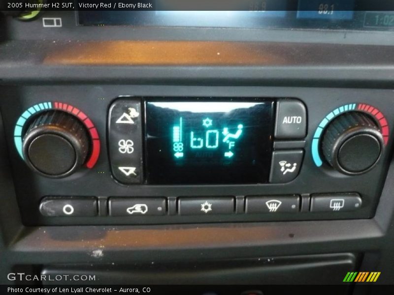 Victory Red / Ebony Black 2005 Hummer H2 SUT