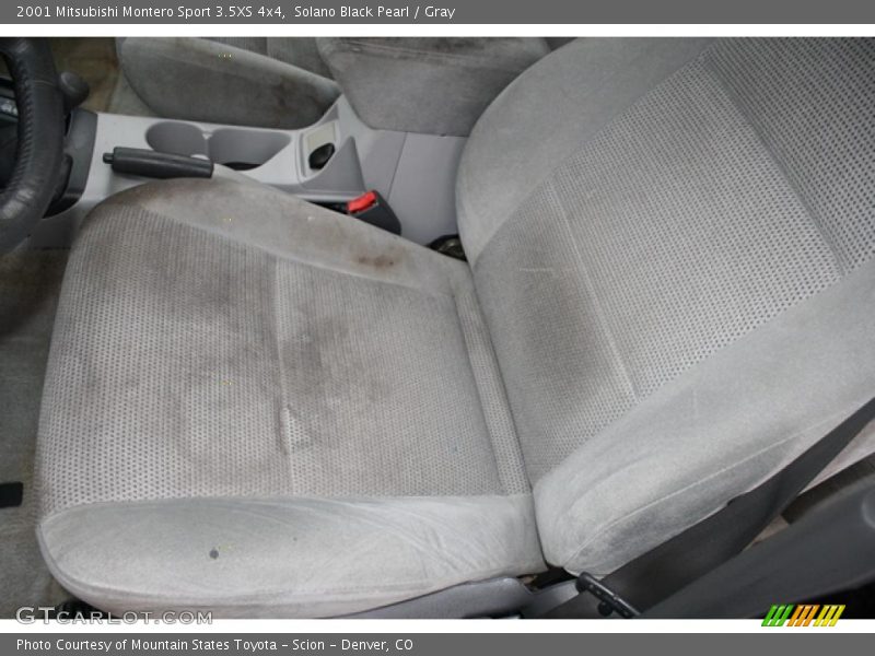 Solano Black Pearl / Gray 2001 Mitsubishi Montero Sport 3.5XS 4x4