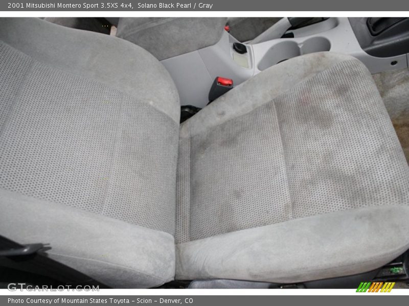 Solano Black Pearl / Gray 2001 Mitsubishi Montero Sport 3.5XS 4x4