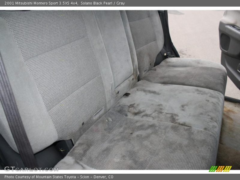 Solano Black Pearl / Gray 2001 Mitsubishi Montero Sport 3.5XS 4x4