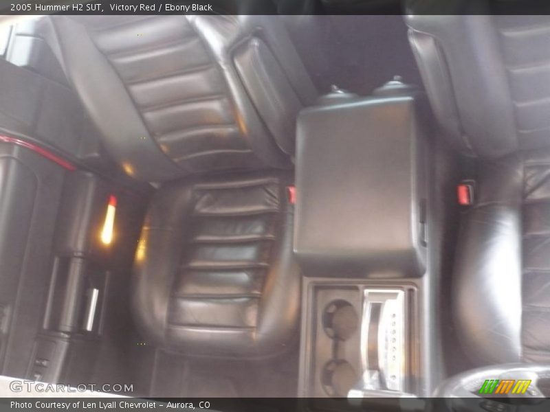 Victory Red / Ebony Black 2005 Hummer H2 SUT