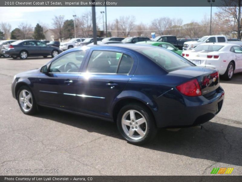 Imperial Blue Metallic / Ebony 2010 Chevrolet Cobalt LT Sedan