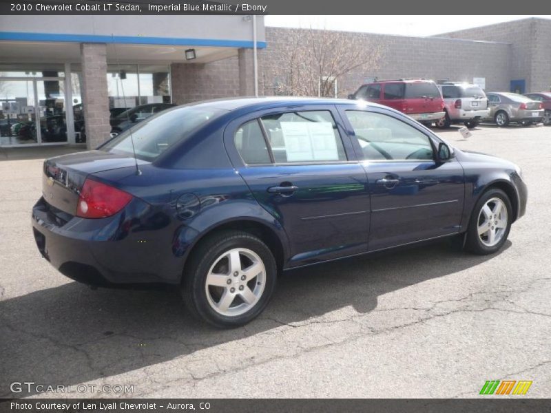 Imperial Blue Metallic / Ebony 2010 Chevrolet Cobalt LT Sedan