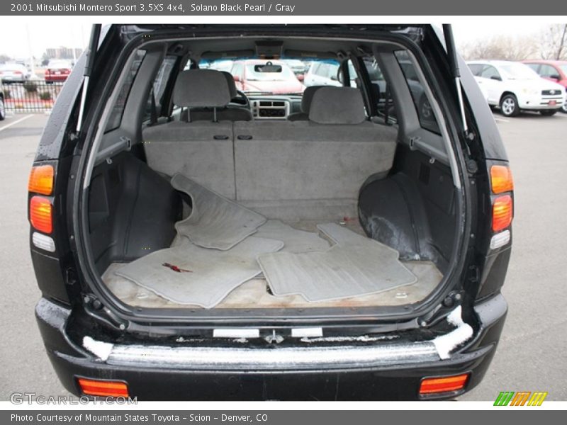 Solano Black Pearl / Gray 2001 Mitsubishi Montero Sport 3.5XS 4x4