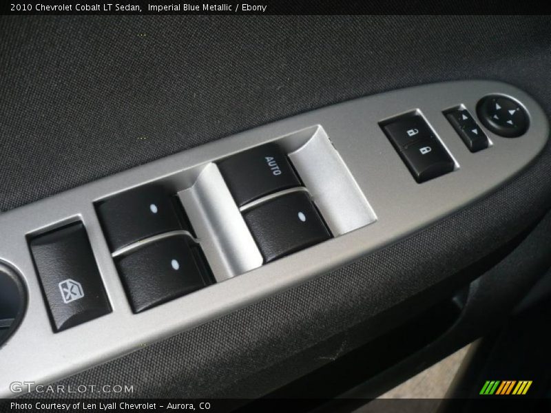 Imperial Blue Metallic / Ebony 2010 Chevrolet Cobalt LT Sedan