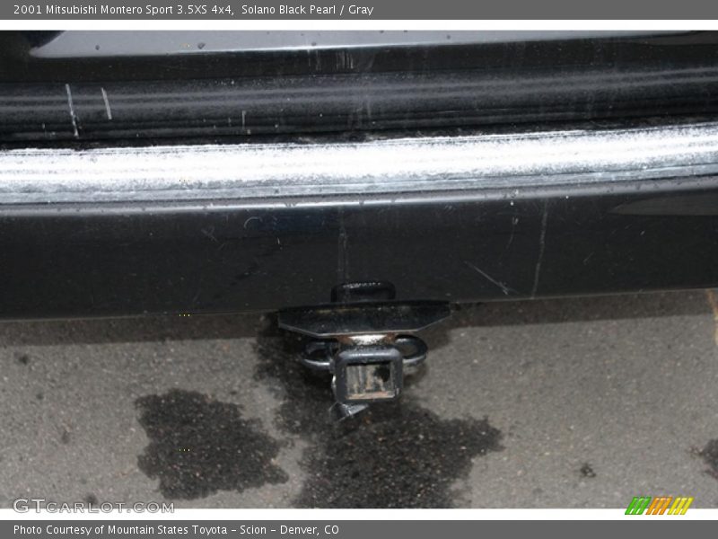 Solano Black Pearl / Gray 2001 Mitsubishi Montero Sport 3.5XS 4x4