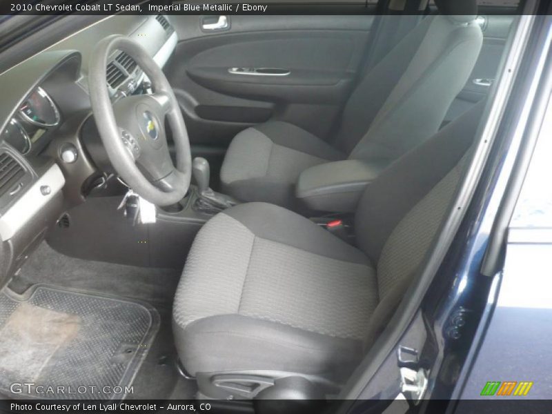 Imperial Blue Metallic / Ebony 2010 Chevrolet Cobalt LT Sedan