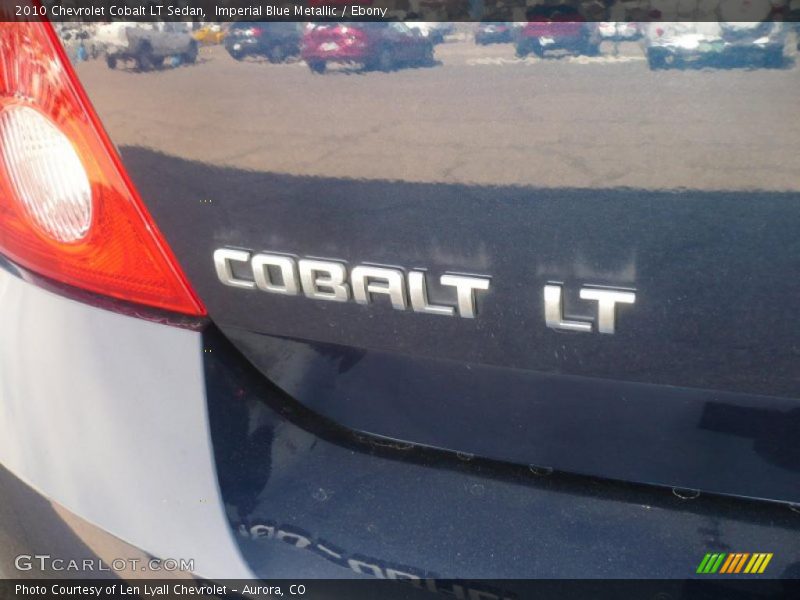 Imperial Blue Metallic / Ebony 2010 Chevrolet Cobalt LT Sedan