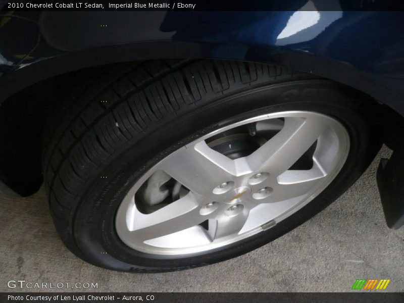 Imperial Blue Metallic / Ebony 2010 Chevrolet Cobalt LT Sedan