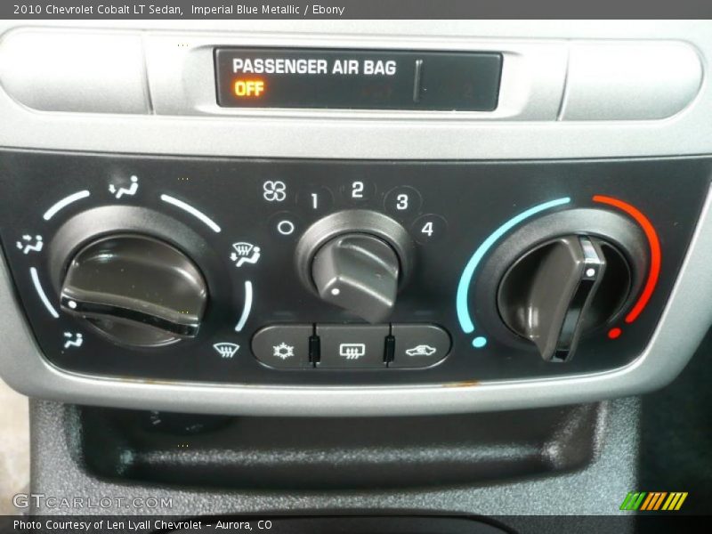 Imperial Blue Metallic / Ebony 2010 Chevrolet Cobalt LT Sedan