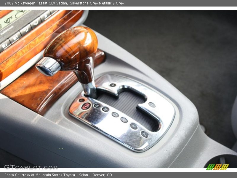  2002 Passat GLX Sedan 5 Speed Tiptronic Automatic Shifter