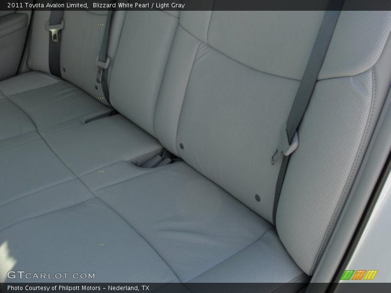 Blizzard White Pearl / Light Gray 2011 Toyota Avalon Limited