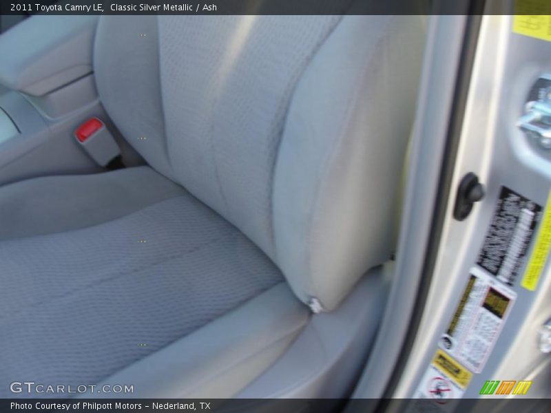 Classic Silver Metallic / Ash 2011 Toyota Camry LE