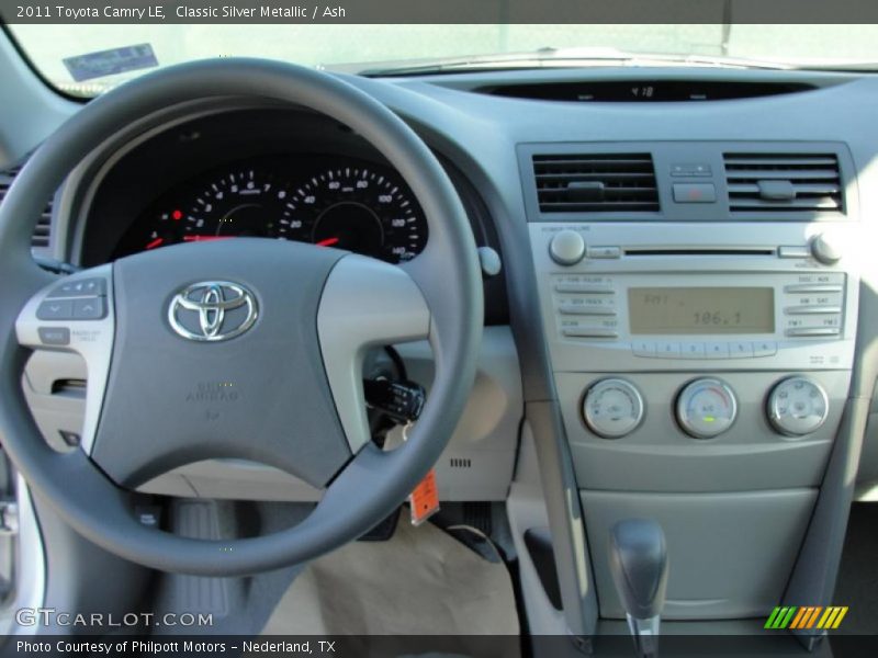 Classic Silver Metallic / Ash 2011 Toyota Camry LE