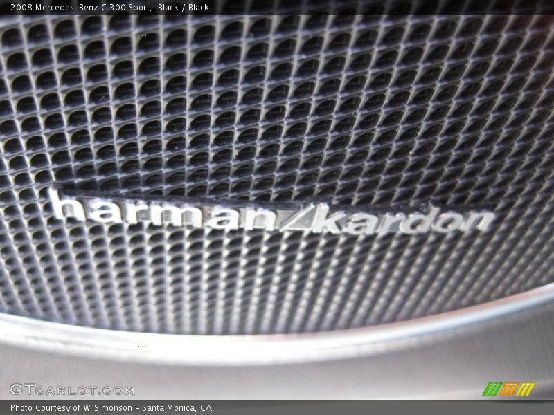 Black / Black 2008 Mercedes-Benz C 300 Sport