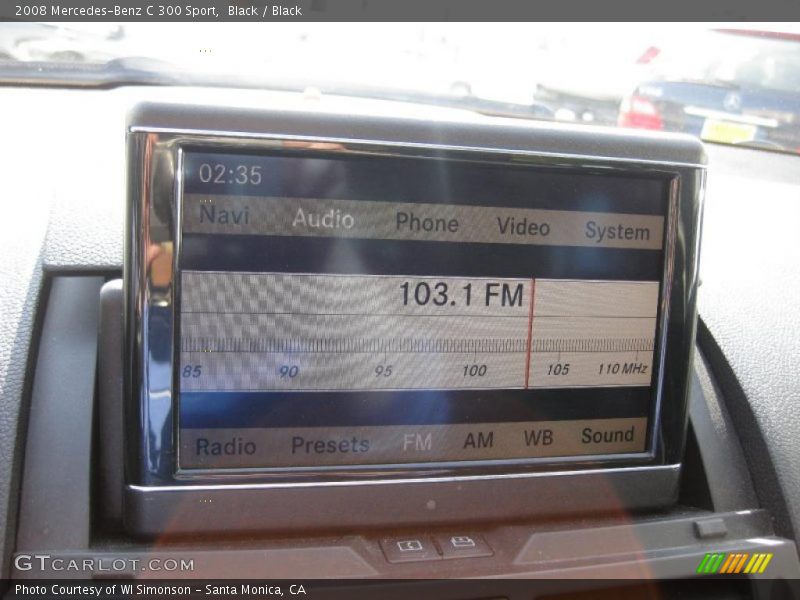 Black / Black 2008 Mercedes-Benz C 300 Sport