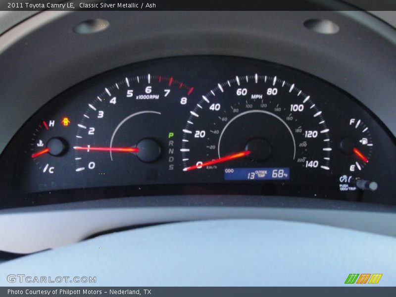 Classic Silver Metallic / Ash 2011 Toyota Camry LE